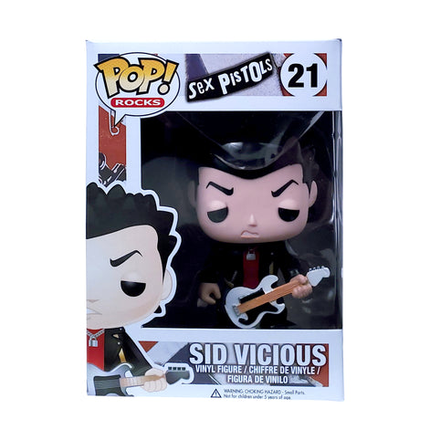 Sex Pistols Collectible 2012 Funko Pop! Rocks Sid Vicious 3.75" Vinyl Figure