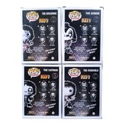 KISS Collectibles 2011 Funko Pop Rocks Series 1 Vinyl Figures Set of 4 - New