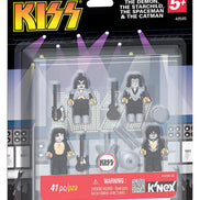 SOLD OUT! KISS Collectibles 2012 K'NEX Series 1 Figures - Demon Starchild Spaceman Catman