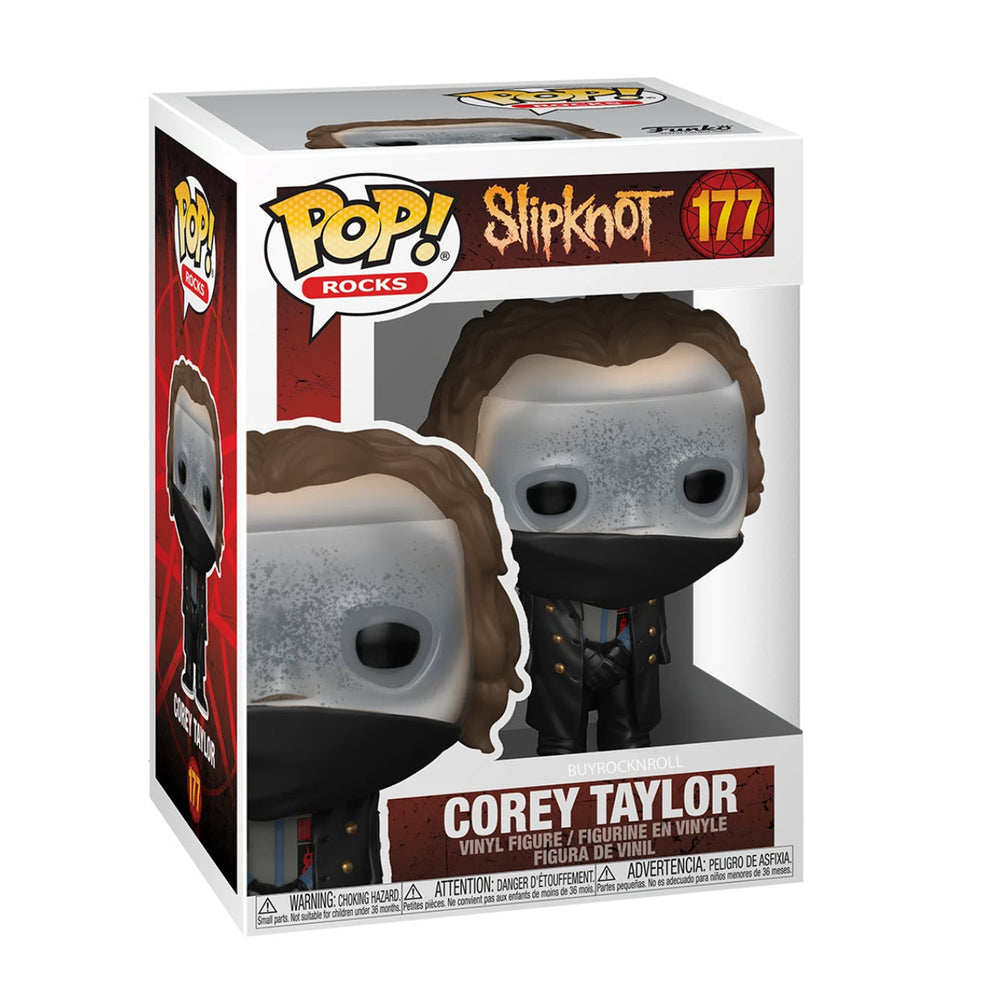 Slipknot Collectible 2020 Funko Pop Rocks 3 Figure Set in Protector Displays: Sid Wilson Corey Taylor Craig Jones