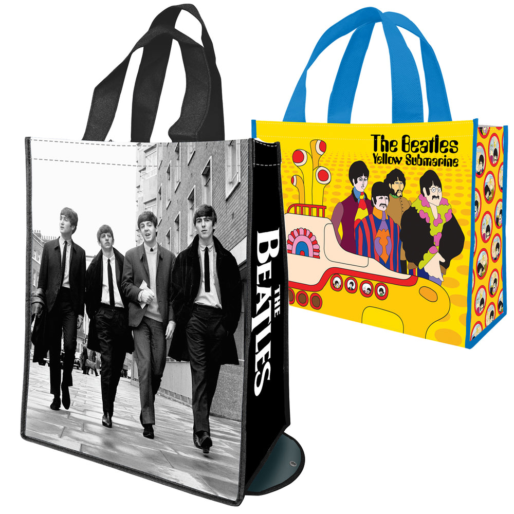 Beatles Collectibles: 2015 Liverpool Packable Tote & Yellow Submarine Tote Bags
