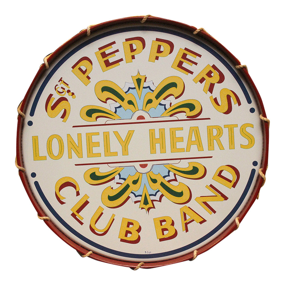Beatles Collectible: 2017 Sgt Peppers Lonely Hearts Club Band 50th Anniversary Drum Ltd Ed 67*