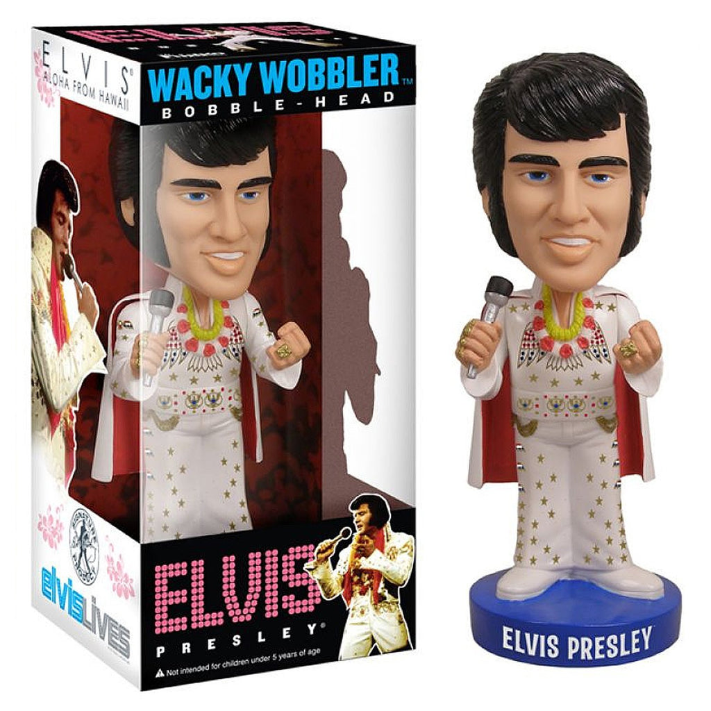 ワッキーワブラー エルヴィス・プレスリーフィギュア　4体セット　FUNKO Elvis Presley Collectible 2009 Funko Aloha From Hawaii Wacky