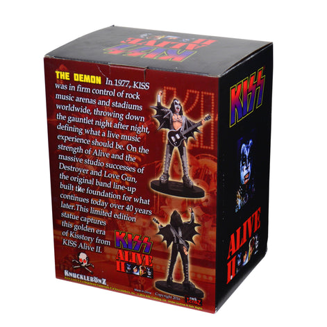 SOLD OUT! KISS 2016 KnuckleBonz Rock Iconz Alive II Gene Simmons Demon Statue #145/1000