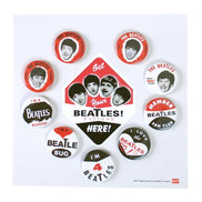 Beatles Memorabilia: 50th Anniversary  Reproduction Collectible 1964 Seltaeb Buttons