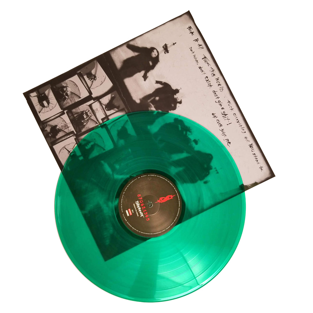 Rare Slipknot Collectible 2009 Road Runner Records Green Vinyl LP Debut Album T-Shirt Box Set - Size Medium