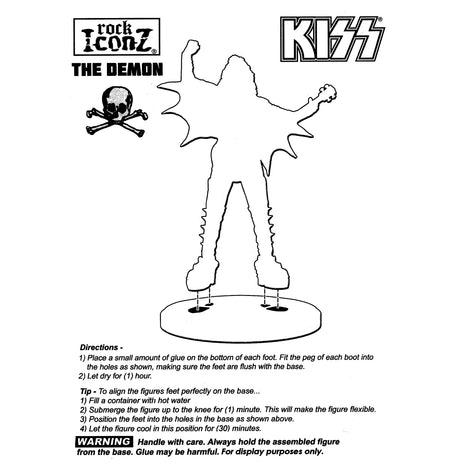 SOLD OUT! KISS 2016 KnuckleBonz Rock Iconz Alive II Gene Simmons Demon Statue #145/1000