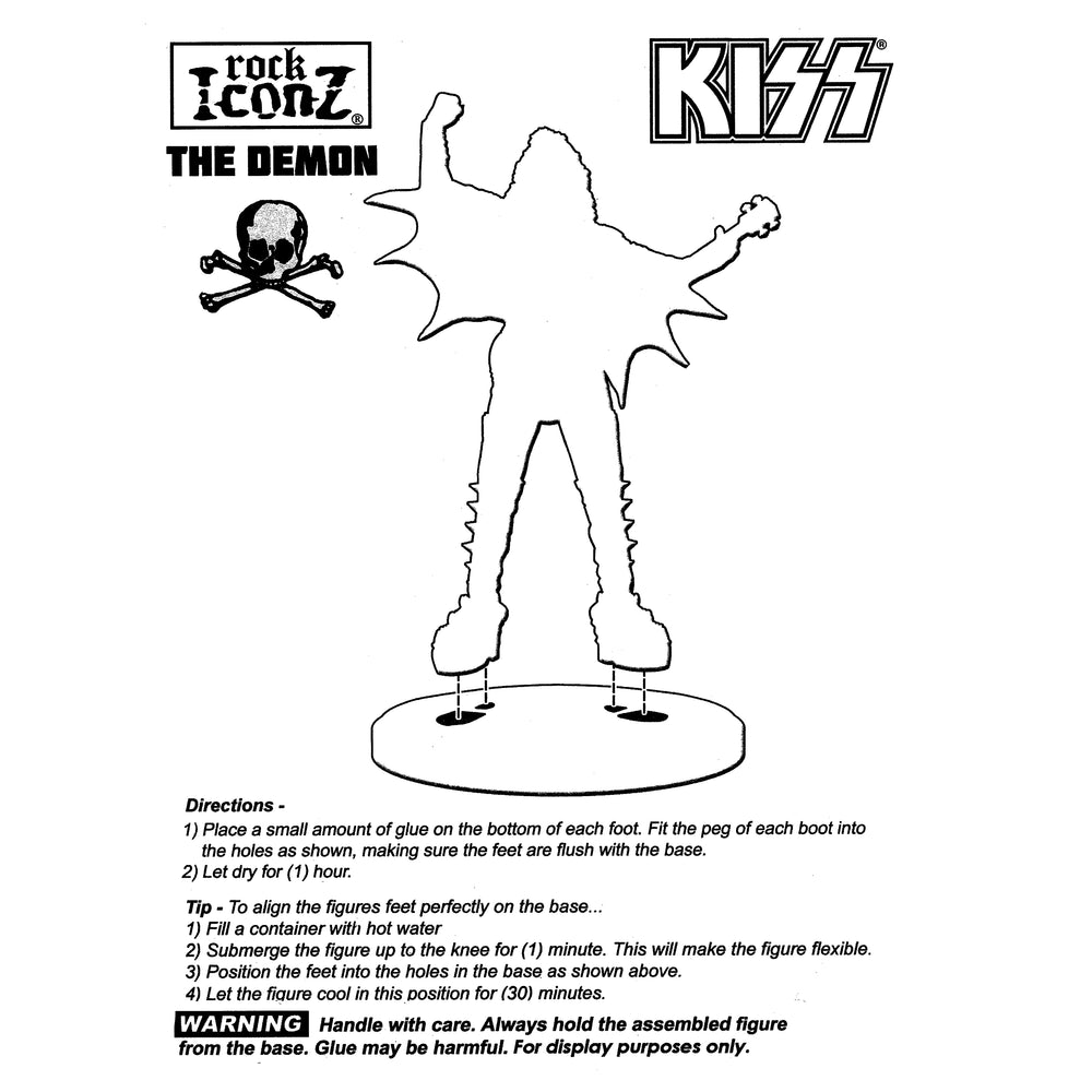 SOLD OUT! KISS 2016 KnuckleBonz Rock Iconz Alive II Gene Simmons Demon Statue #145/1000