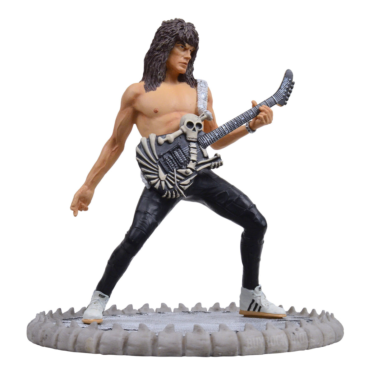 Dokken 2006 Knucklebonz Rock Iconz George Lynch Statue Skull & Bones Guitar