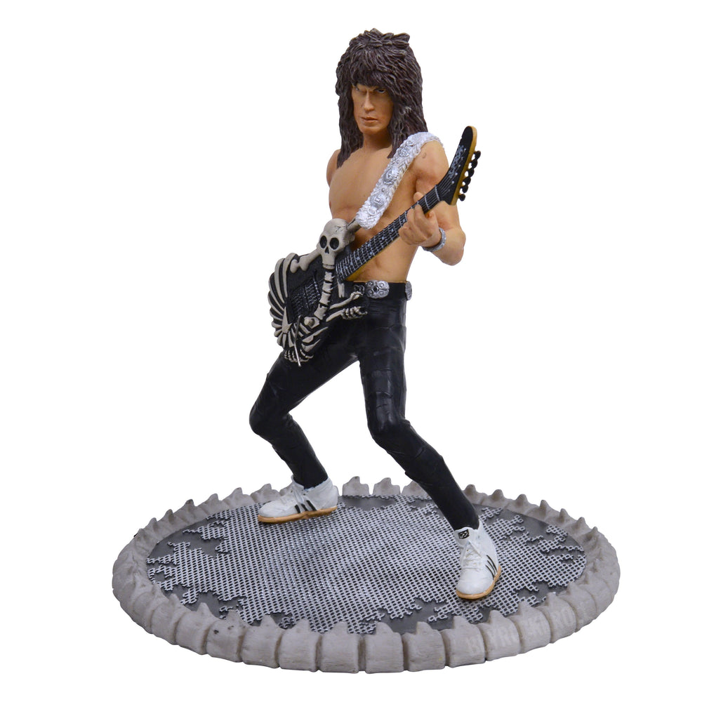 Dokken 2006 Knucklebonz Rock Iconz George Lynch Statue Skull & Bones Guitar
