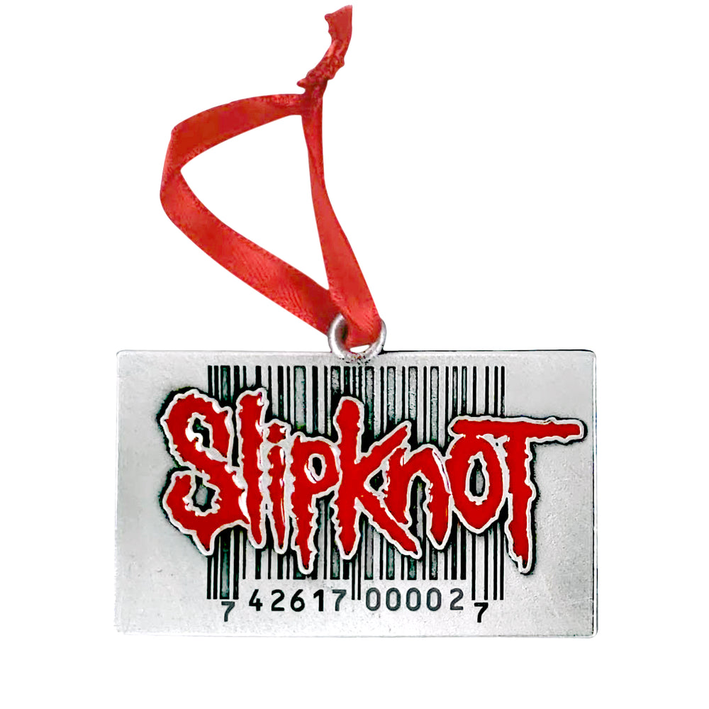 Slipknot Collectible: Barcode 742617000027 Christmas Holiday Ornament