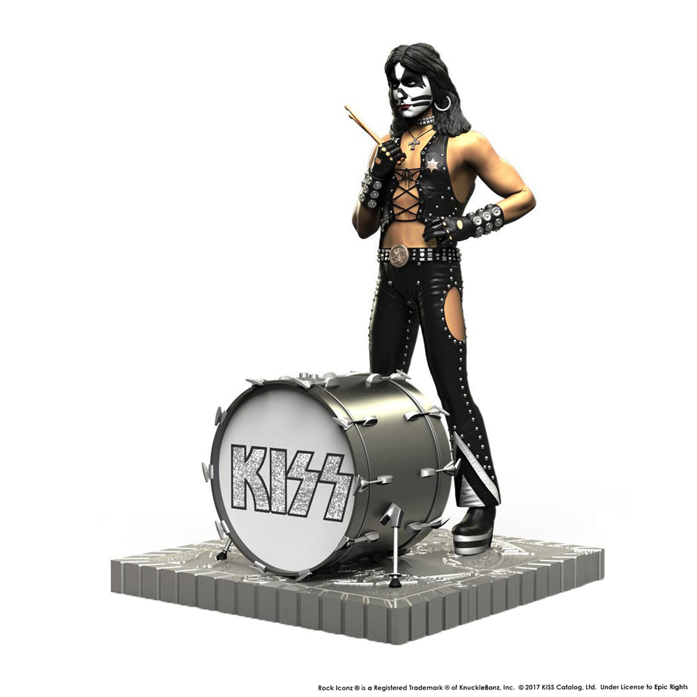 KISS Collectible 2017 KnuckleBonz Rock Iconz Hotter Than Hell Statues