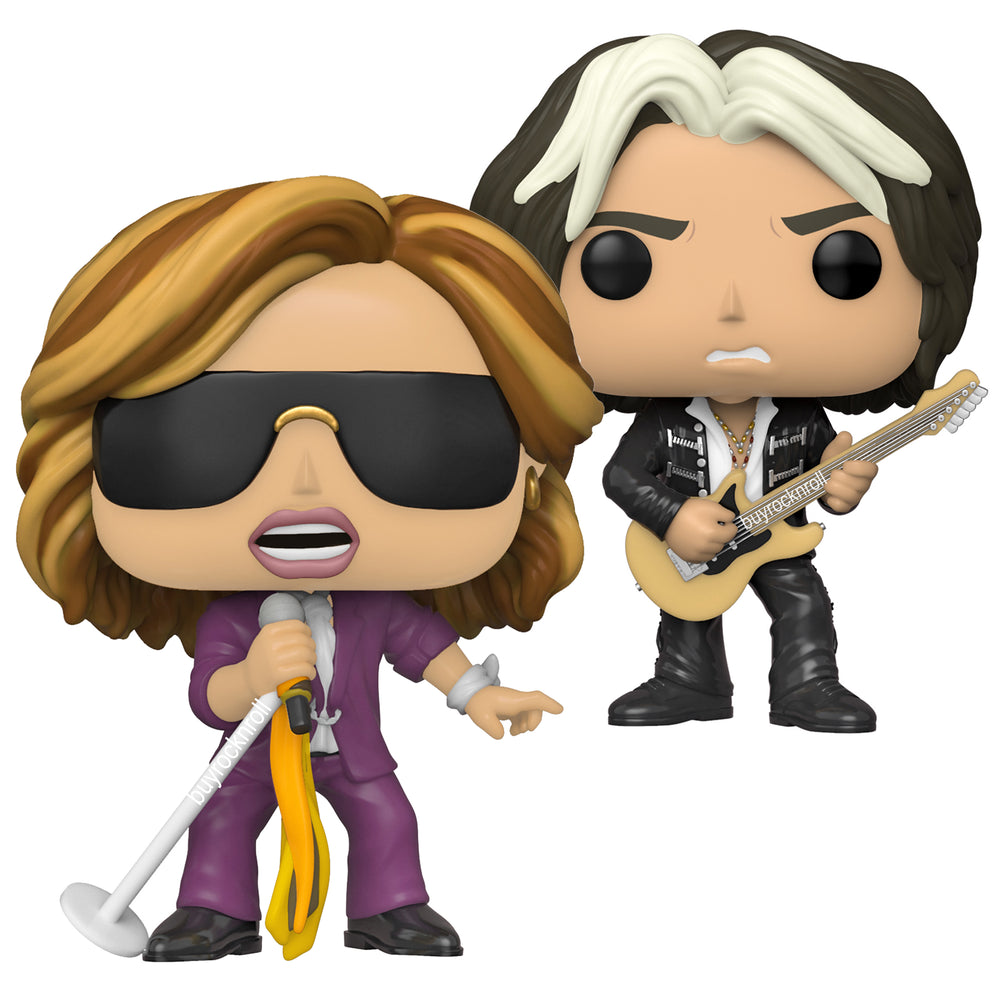 Aerosmith 2020 Handpicked Funko Pop Rocks Steven Tyler #172 Joe Perry #173 Figures