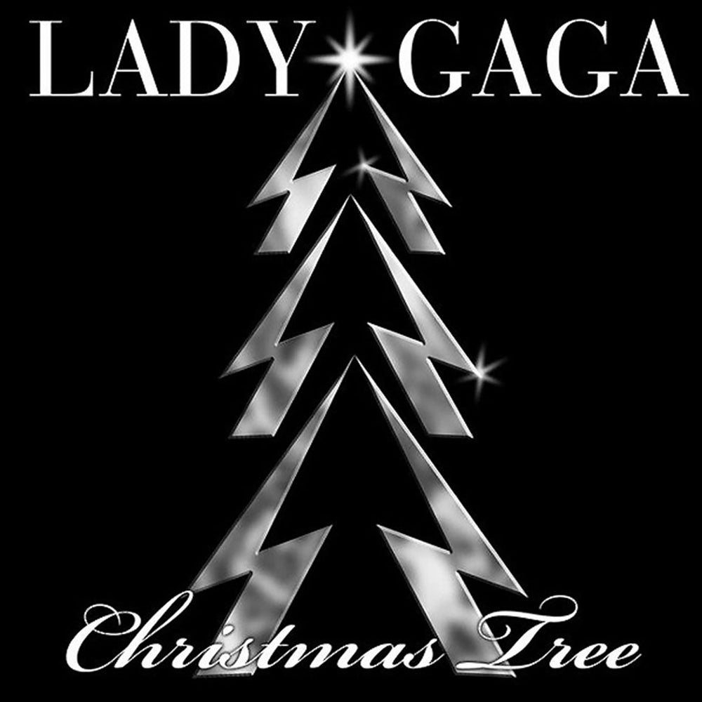 SOLD OUT! Lady Gaga Collectible 2010 Metal Christmas Tree 3" Ornament in Gift Box -Rare
