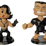 Henry & Glenn Forever Collectible Artist Edition 2021 Aggronautix Throbblehead Set LE of 500