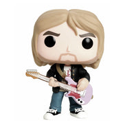 Nirvana Collectible Funko Pop Rocks Kurt Cobain MTV Loud Live Figure Hot-Topic 66 Nonperfect