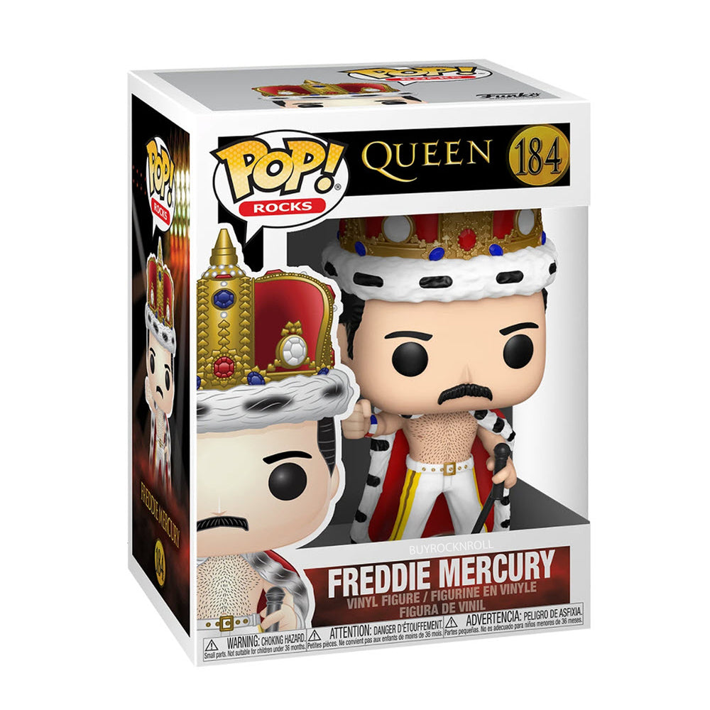 Queen 2020 Funko Pop! Rocks Freddie Mercury King & Gaga Figure Set