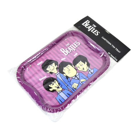 Beatles Collectible: New 2005 Vandor Animated Cartoon Figures Tin Tray