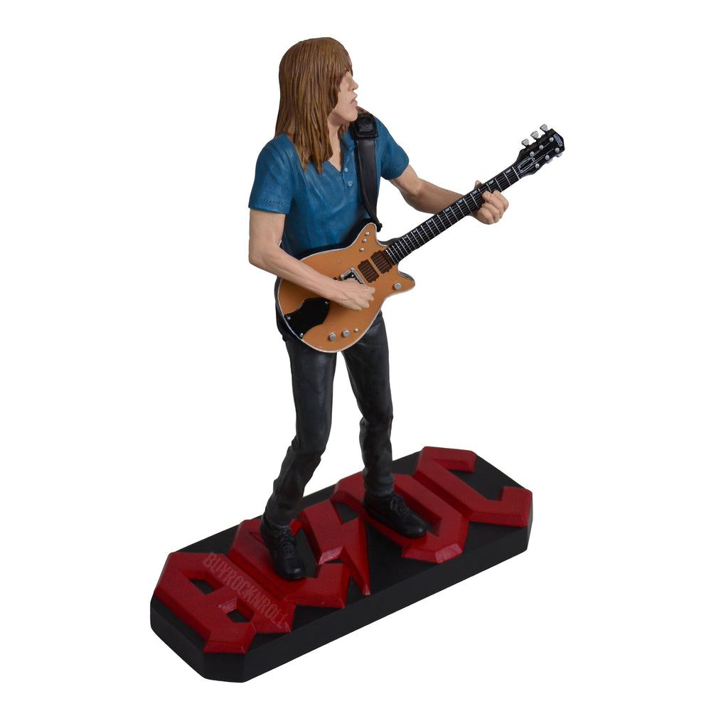 AC/DC 2006 Knucklebonz Rock Iconz Guitar Hero Malcolm Young Statue #836