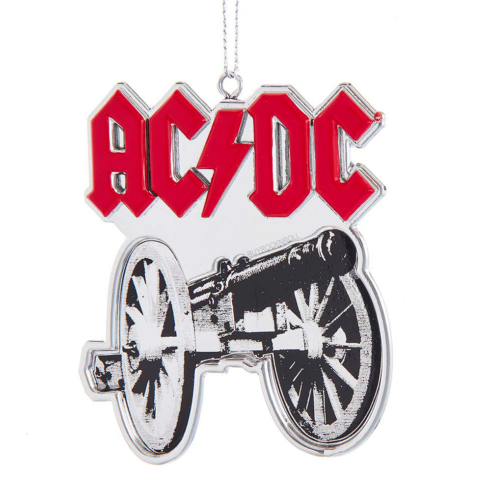 AC/DC Collectible 2021 Kurt Adler Cannon Christmas Tree Ornament in Gift Box - AC2212