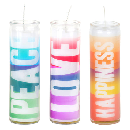 Sisters of Los Angles Peace Love & Happiness 7-day Candle Set