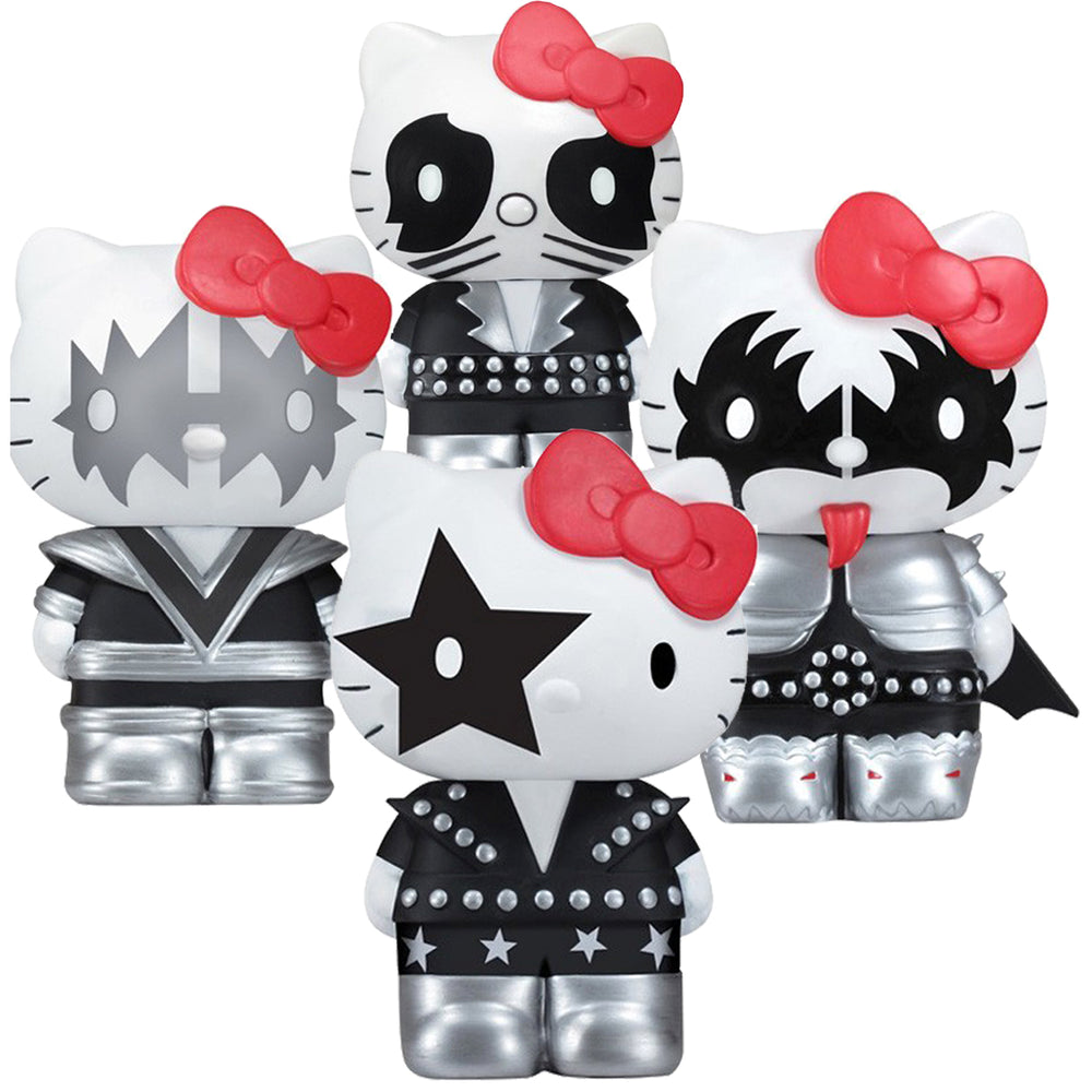 KISS Collectible 2012 Funko / Sanrio's Hello Kitty 5" Vinyl Figure Doll Set