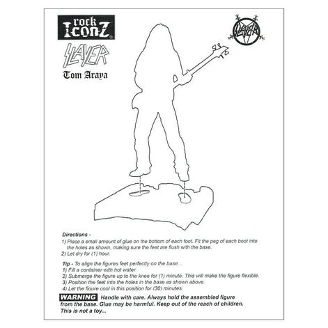 Slayer Collectible: 2014 Knucklebonz Rock Iconz Kerry King Statue #91 of 1000