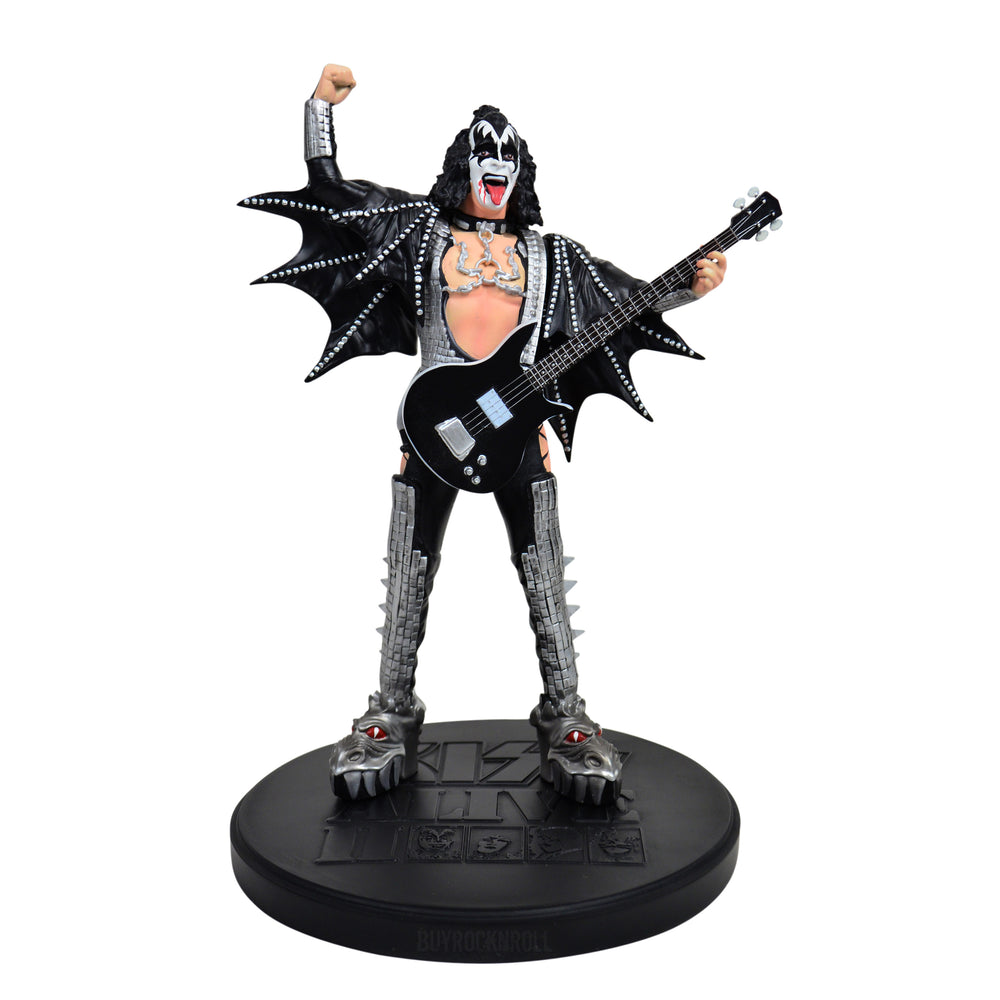 SOLD OUT! KISS 2016 KnuckleBonz Rock Iconz Alive II Gene Simmons Demon Statue #145/1000