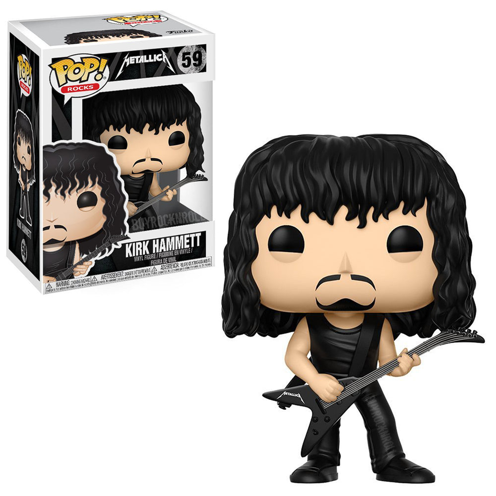 Metallica Collectible 2017 Funko POP! Rocks Band Members & Lady Justice Set