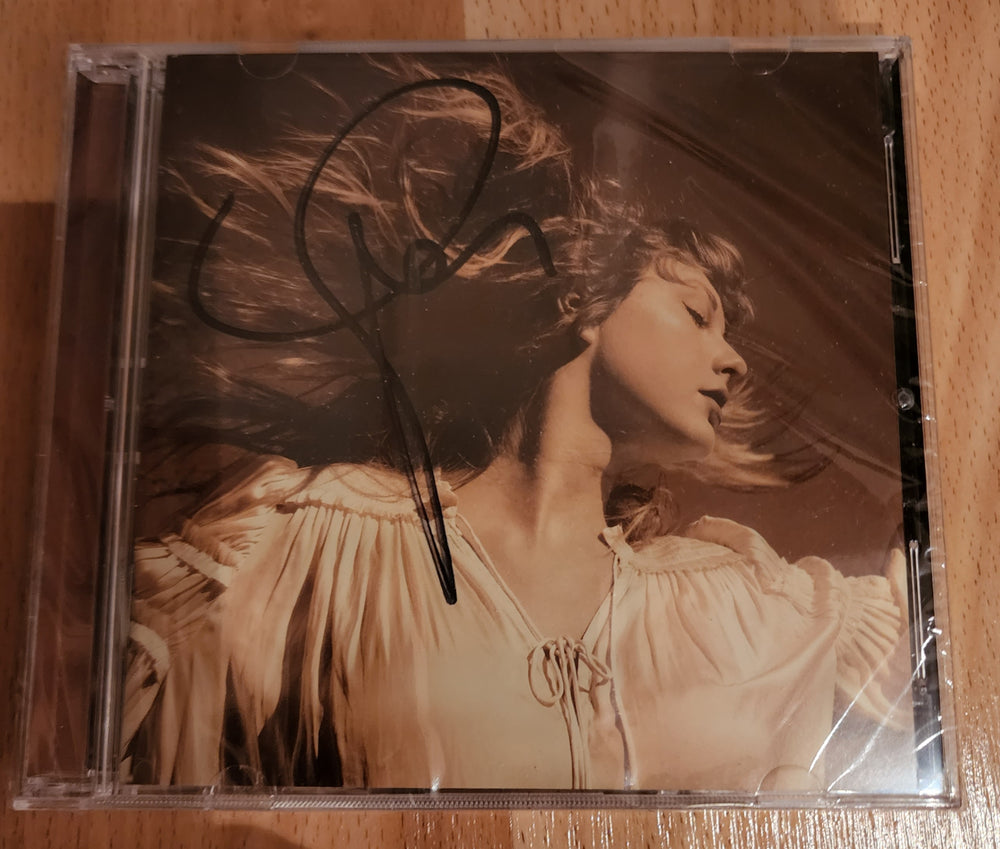SOLD OUT! Taylor Swift Collectible 2021 Taylor's Version Limited Edition Fearless Autographed/Signed CD