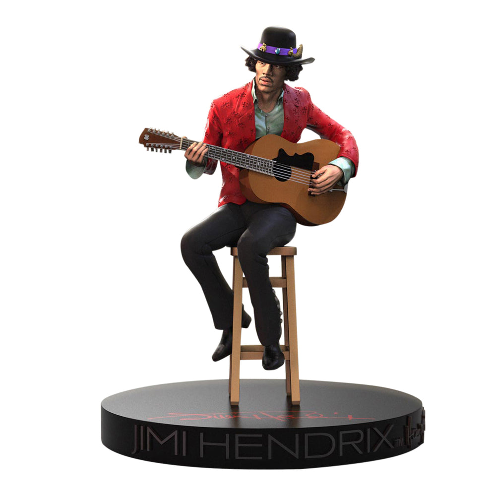 COMING SOON! Jimi Hendrix Collectible 2019 KnuckleBonz Rock Iconz Jimi Hendrix II Statue