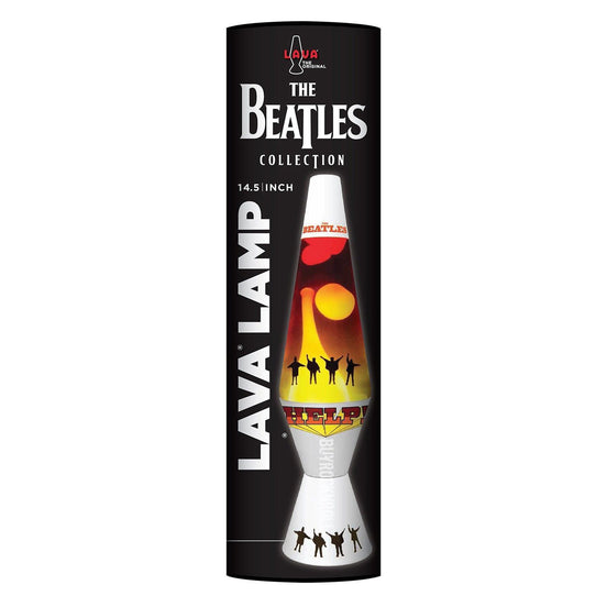 Rare Beatles Collectible 2015 Lava Lite The Beatles HELP! Lava Lamp -USA Voltage