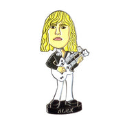 SOLD OUT! RUSH Collectible - 2007 Geddy, Alex, and Neil Bobblehead Enamel Bobbing Pins