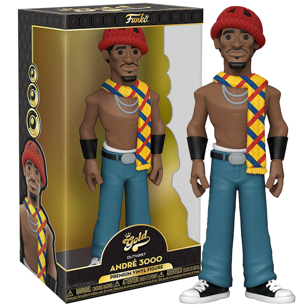 Outkast Collectible 2021 Funko Vinyl Gold Andre 3000 & Big Boi 12" Figure Set