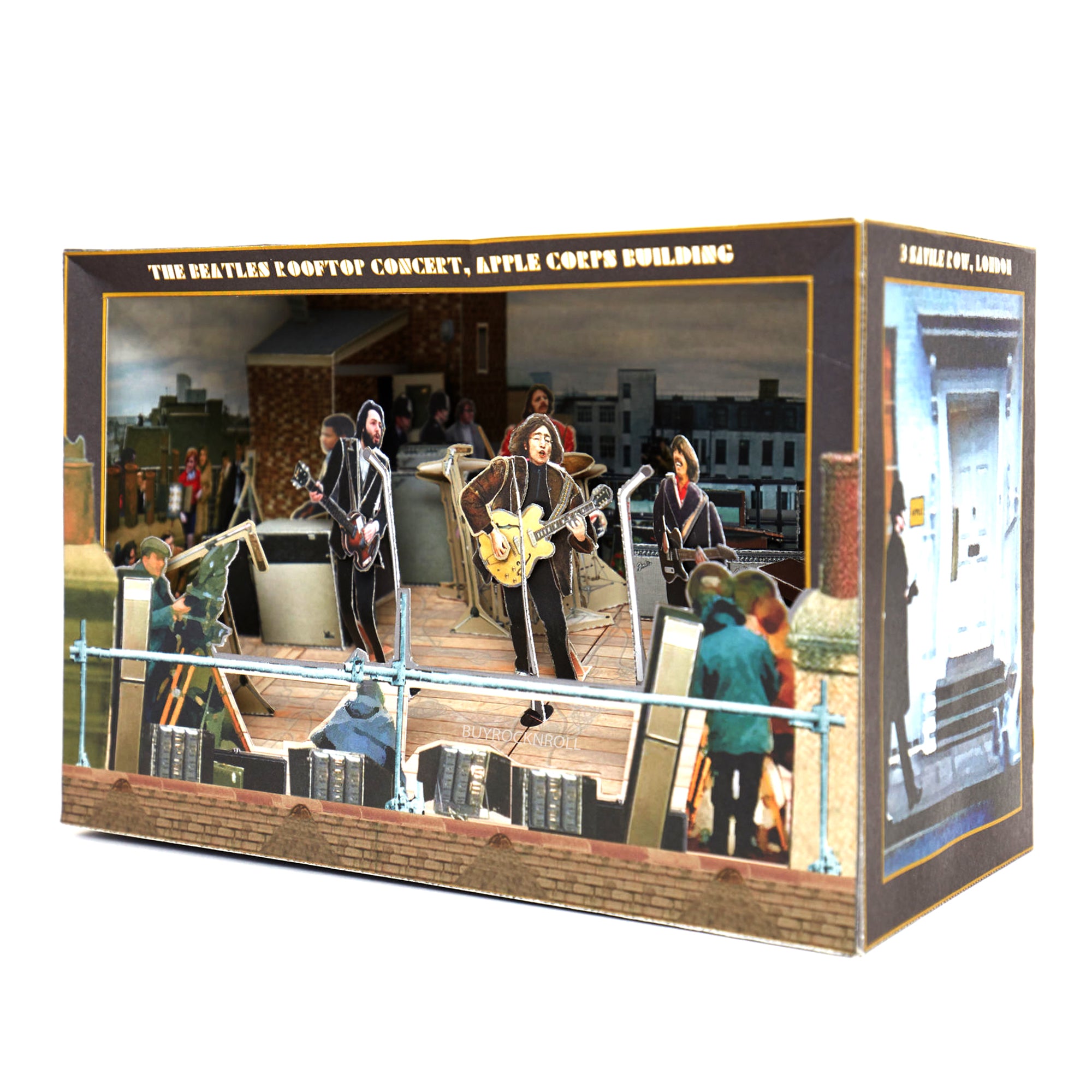 SOLD OUT!  Beatles 2018 Tatebanko 50th Anniversary The ‘Let It Be’ Album Rooftop Concert Diorama
