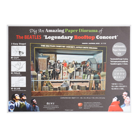 SOLD OUT!  Beatles 2018 Tatebanko 50th Anniversary The ‘Let It Be’ Album Rooftop Concert Diorama