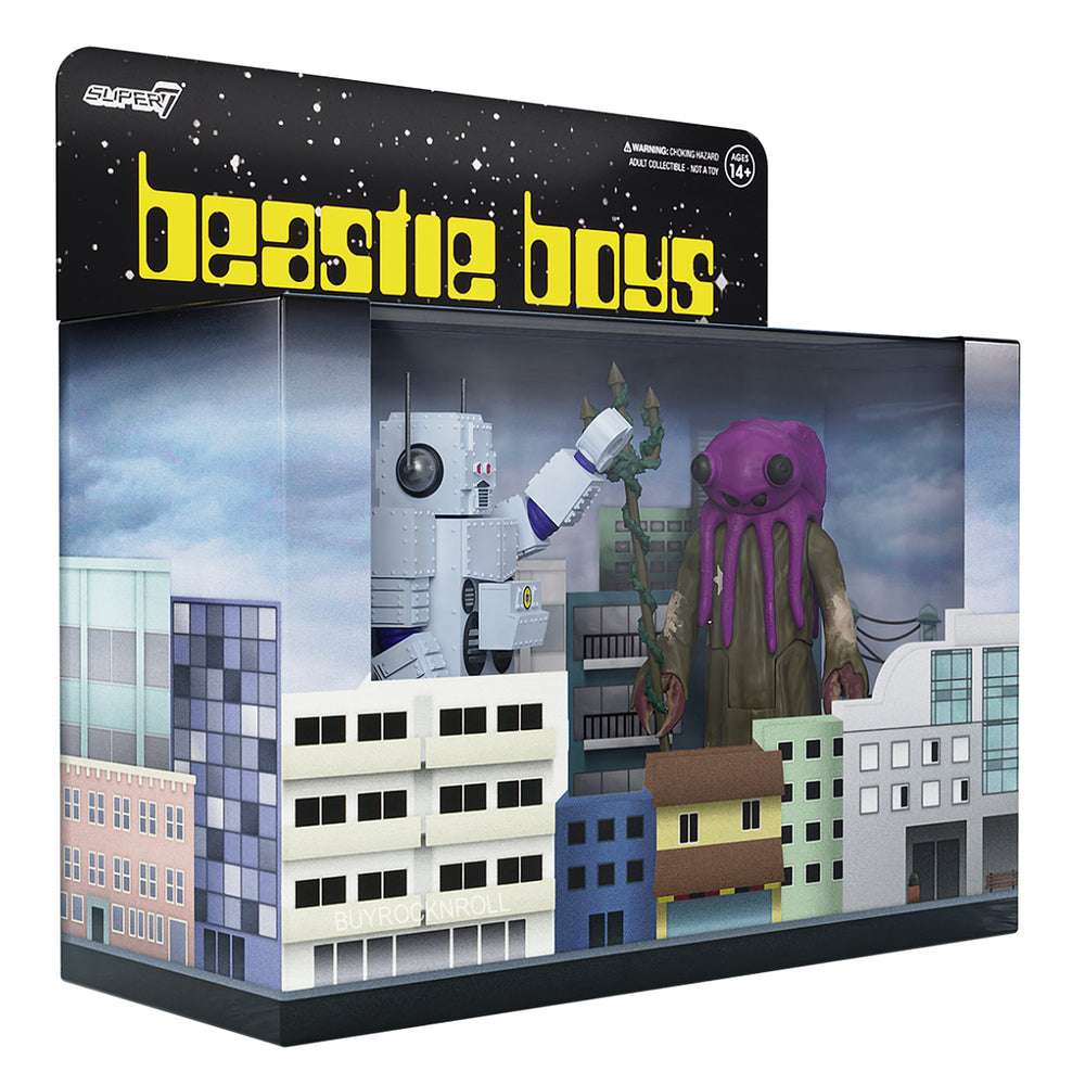 Beastie Boys Collectible 2022 Handpicked Super7 ReAction Figures - Intergalactic 2-Pack