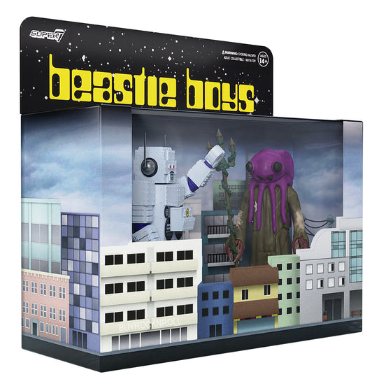 Beastie Boys Collectible 2022 Handpicked Super7 ReAction Figures - Intergalactic 2-Pack