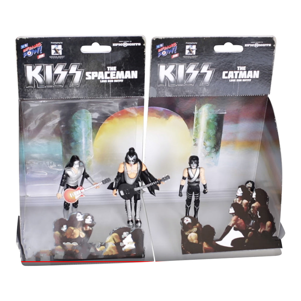 KISS Collectible 2015 Bif Bang Pow Love Gun Series 1 The Catman Peter Criss 3 3/4" Figure