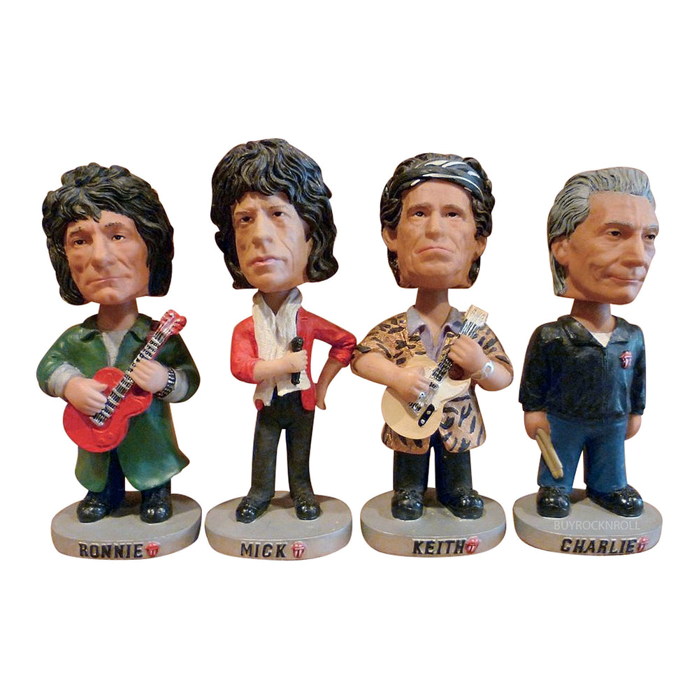 SOLD OUT! Rolling Stones Collectible 2002 Bobble Dobbles Charlie Watts Licks Tour Figure