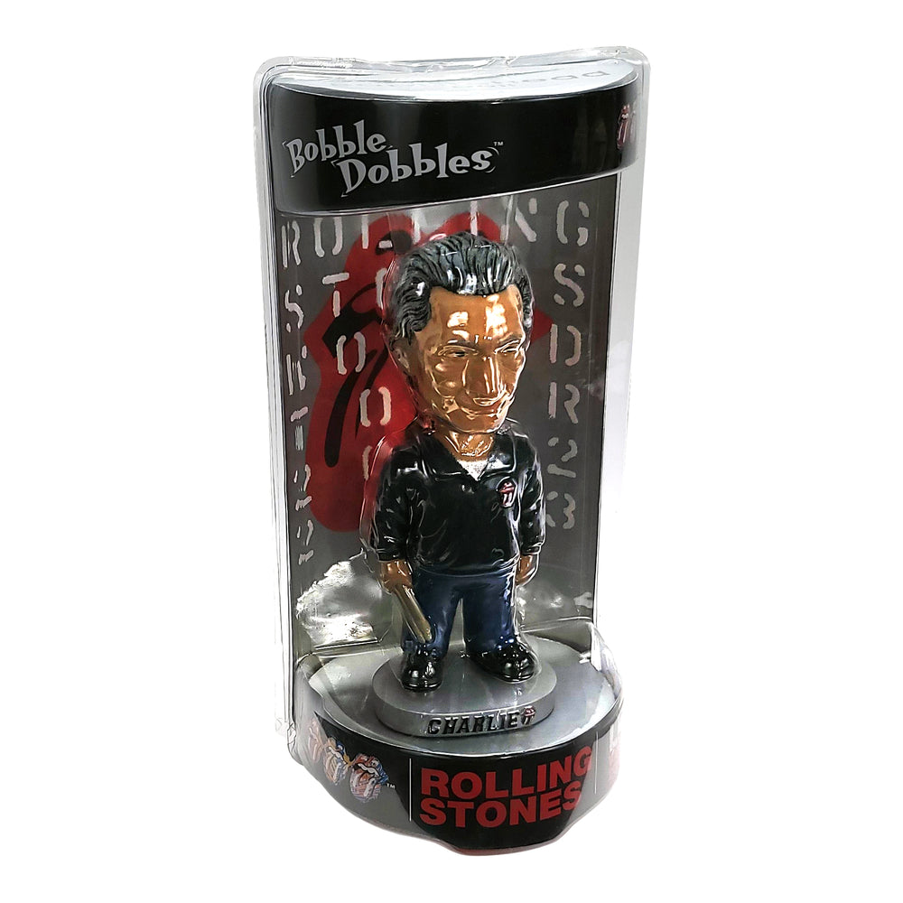 SOLD OUT! Rolling Stones Collectible 2002 Bobble Dobbles Charlie Watts Licks Tour Figure