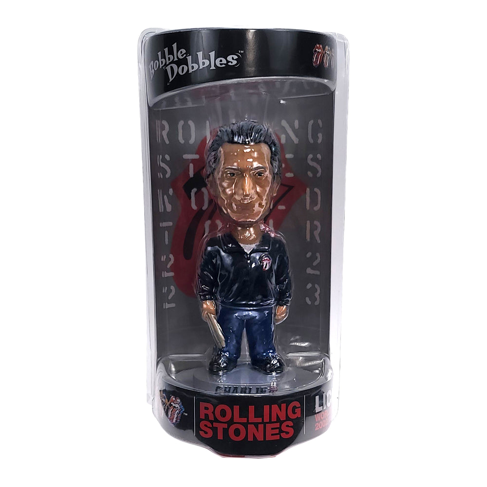 SOLD OUT! Rolling Stones Collectible 2002 Bobble Dobbles Charlie Watts Licks Tour Figure