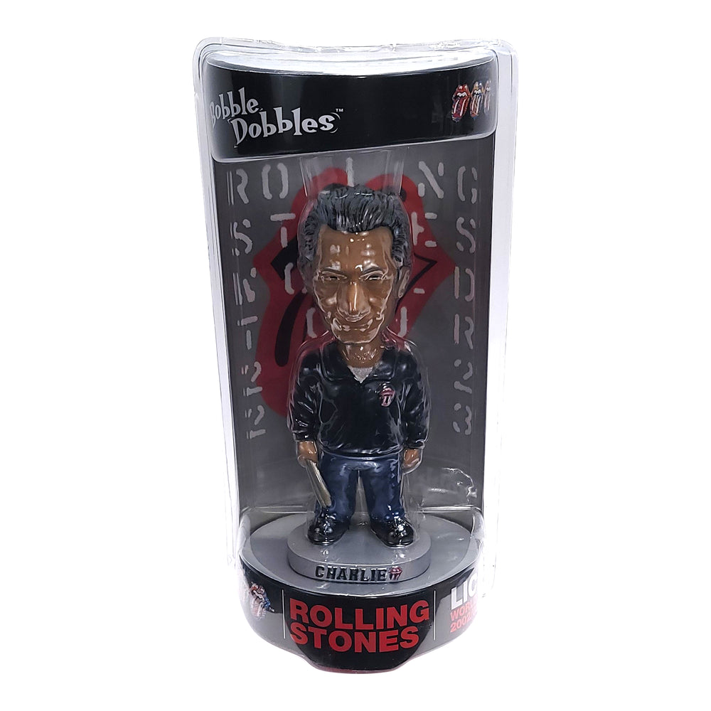 SOLD OUT! Rolling Stones Collectible 2002 Bobble Dobbles Charlie Watts Licks Tour Figure