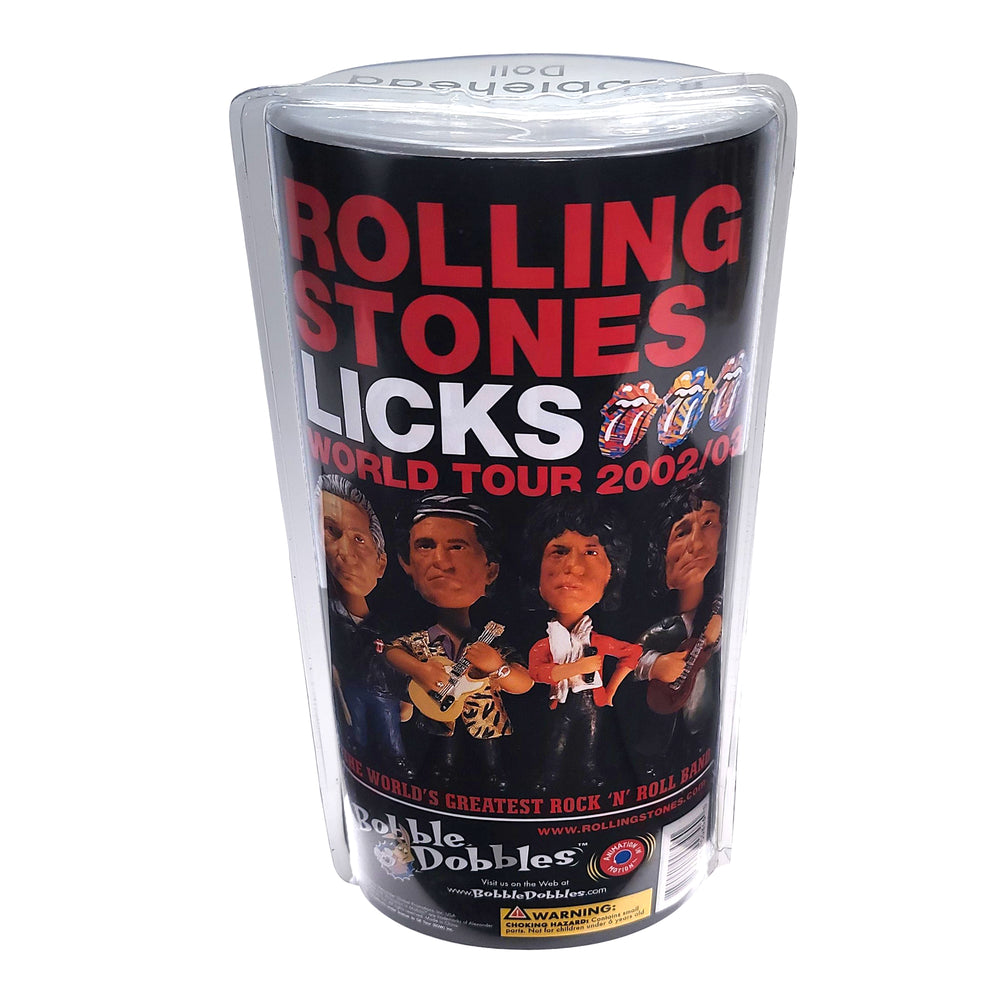 SOLD OUT! Rolling Stones Collectible 2002 Bobble Dobbles Charlie Watts Licks Tour Figure