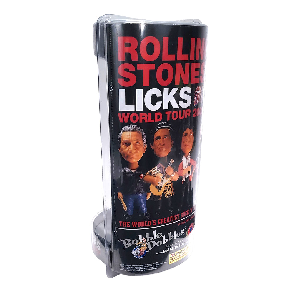 SOLD OUT! Rolling Stones Collectible 2002 Bobble Dobbles Charlie Watts Licks Tour Figure