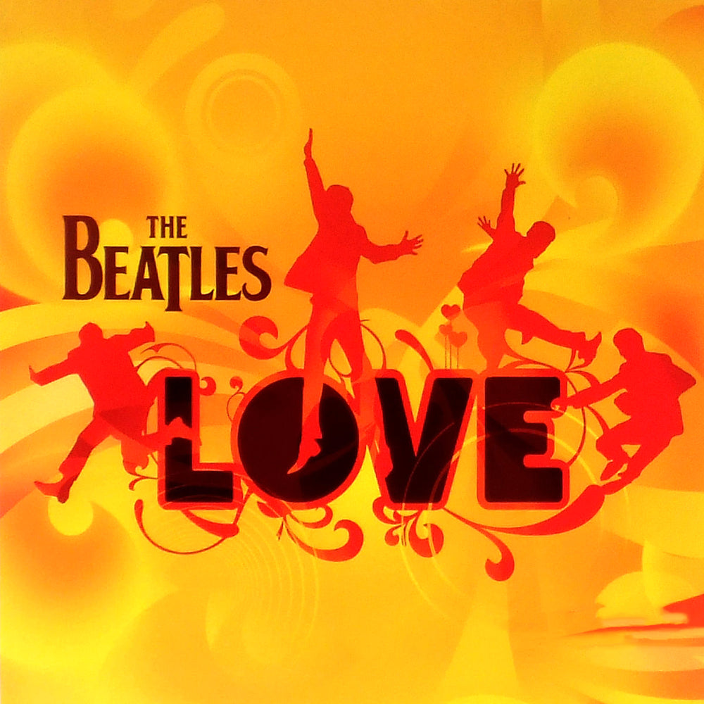 Beatles Collectible LOVE Cirque du Soleil Record LP Album Art Flat Promo Poster