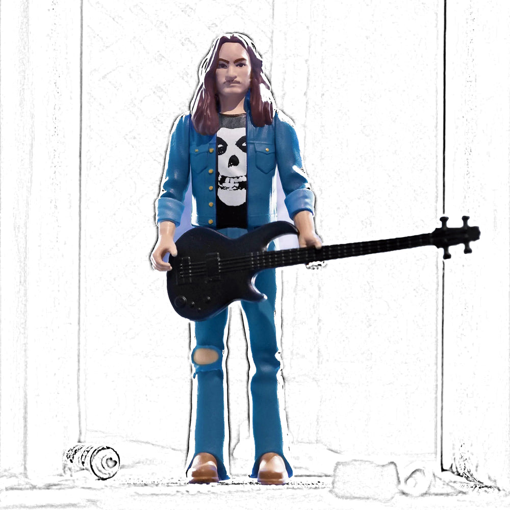 Metallica Collectible 2023 Handpicked Super7 Cliff Burton Figure Unpunched