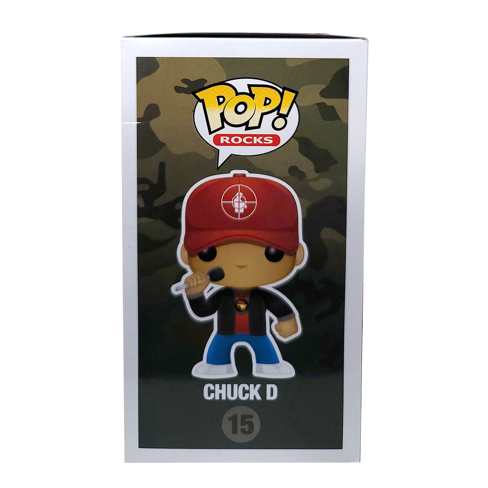 SOLD OUT! Public Enemy Collectible Funko 2011 Chuck D Pop! Rocks Vinyl Figure #15