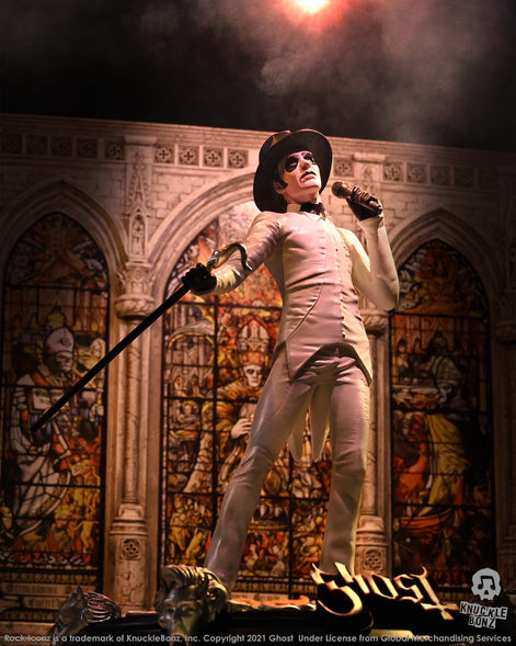 Ghost Collectible 2021 KnuckleBonz Cardinal Copia Variants (Bundle of 2) Rock Iconz Statue Set