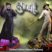 Ghost Collectible 2021 KnuckleBonz Cardinal Copia Variants (Bundle of 2) Rock Iconz Statue Set